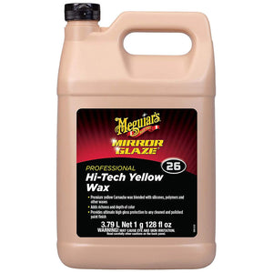 Meguiar's Professional Hi-Tech Yellow Liquid Wax - 1 Gallon [M2601] Meguiar's