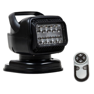 Golight GT Series LED Hybrid Portable Light w/Magnetic Shoe Mount Handheld Wireless Remote - 12V - Black [79518GT] Golight