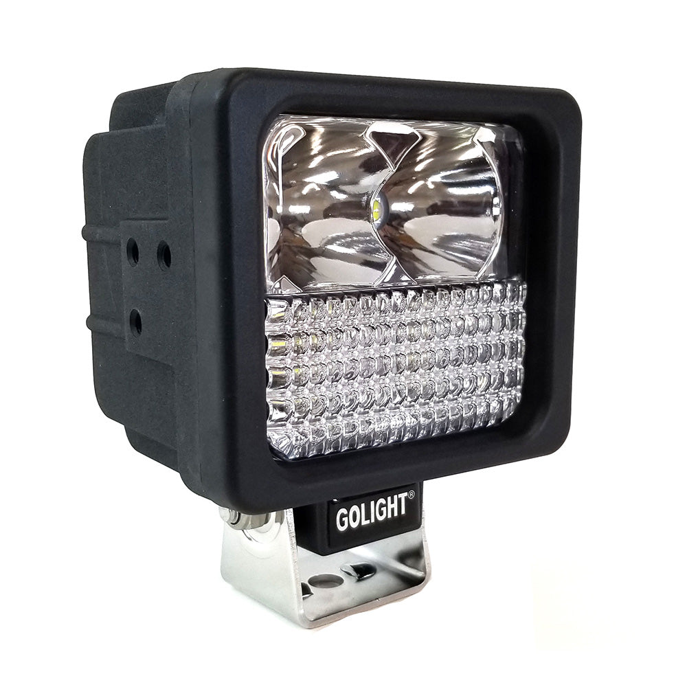 Golight GXL LED Hybrid Work Series Light Fixed Mount w/No Remote - 12V - Black [4023] Golight
