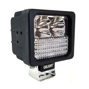 Golight GXL LED Hybrid Work Series Light Fixed Mount w/No Remote - 12V - Black [4023] Golight