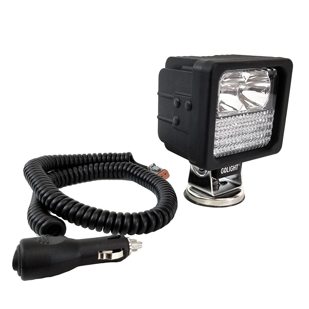 Golight GXL LED Hybrid Portable Work Light Series Magnetic Mount w/No Remote - 12V - Black [40235] Golight