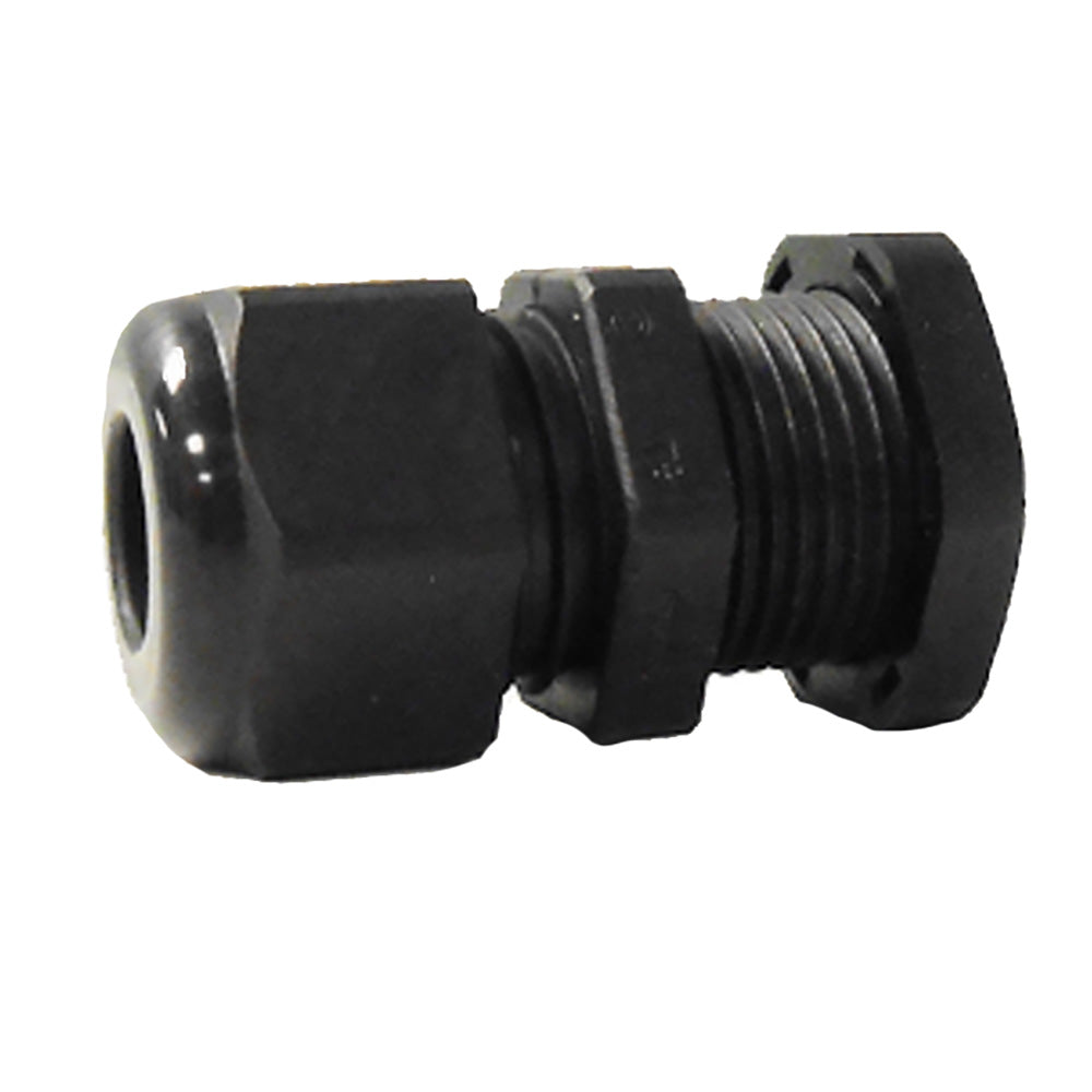Trident Marine 3/8" Straight Thru-Fitting f/Use w/LPG Copper Tubing or Solenoid Wiring [1438-8876] Trident Marine