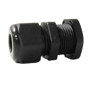 Trident Marine 3/8" Straight Thru-Fitting f/Use w/LPG Copper Tubing or Solenoid Wiring [1438-8876] Trident Marine