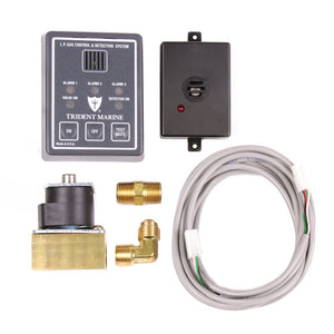 Trident Marine 12V Low-Pressure 3/8" Solenoid Kit w/Control Panel [1300-7761-KIT] Trident Marine