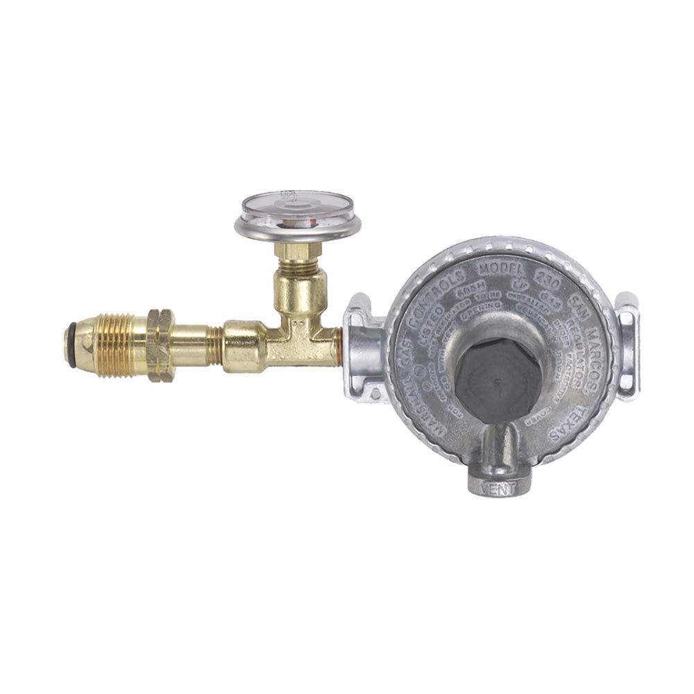 Trident Marine Single Stage Regulator w/300 PSI Gauge w/Tank Mount [1200-1411] Trident Marine