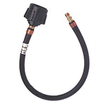 Trident Marine 20" Pigtail Hose Quick Connect w/1/4" Male Inverted Flare Fitting [1014-1415-20] Trident Marine