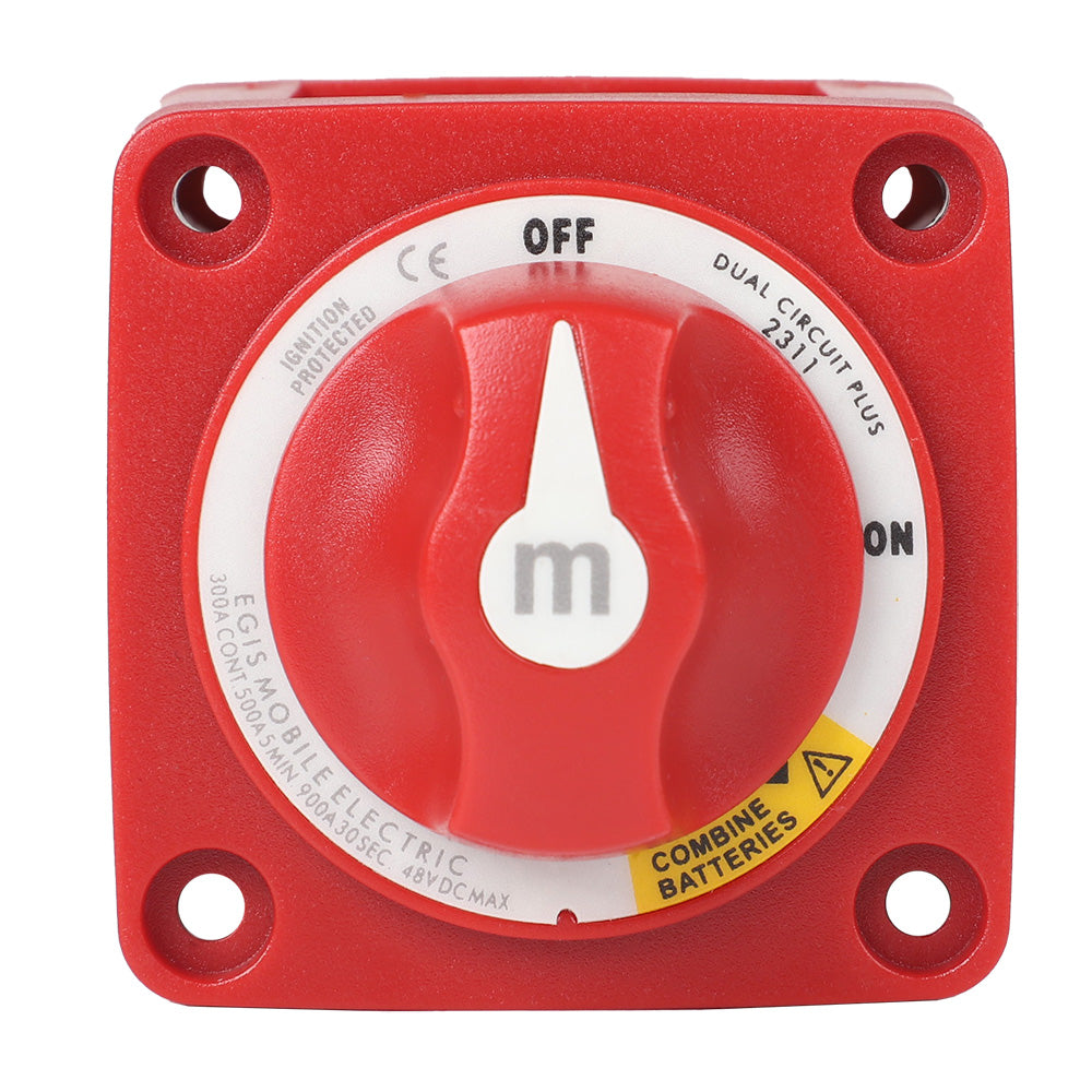 Egis M-Series 300A Dual Circuit Battery Switch w/Combine Battery Switch [2311] Egis Mobile Electric
