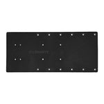 Sea Brackets 18" Straight Trolling Motor Plate - Black [SEA2324-BLK] Sea Brackets