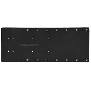 Sea Brackets 20" Straight Trolling Motor Plate - Black [SEA2325-BLK] Sea Brackets