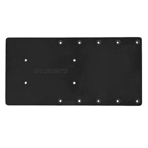 Sea Brackets 16" Straight Trolling Motor Plate f/Garmin Kraken - Black [SEA2301-BLK] Sea Brackets