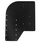 Sea Brackets Small Offset Trolling Motor Plate - Black [SEA2306-BLK] Sea Brackets