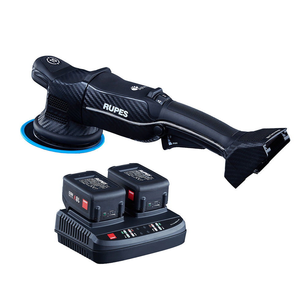 RUPES Random Orbital Polisher Bigfoot HLR15 iBrid Tool Plus Charger  2-Batteries [HLR15/CB2/STD] RUPES