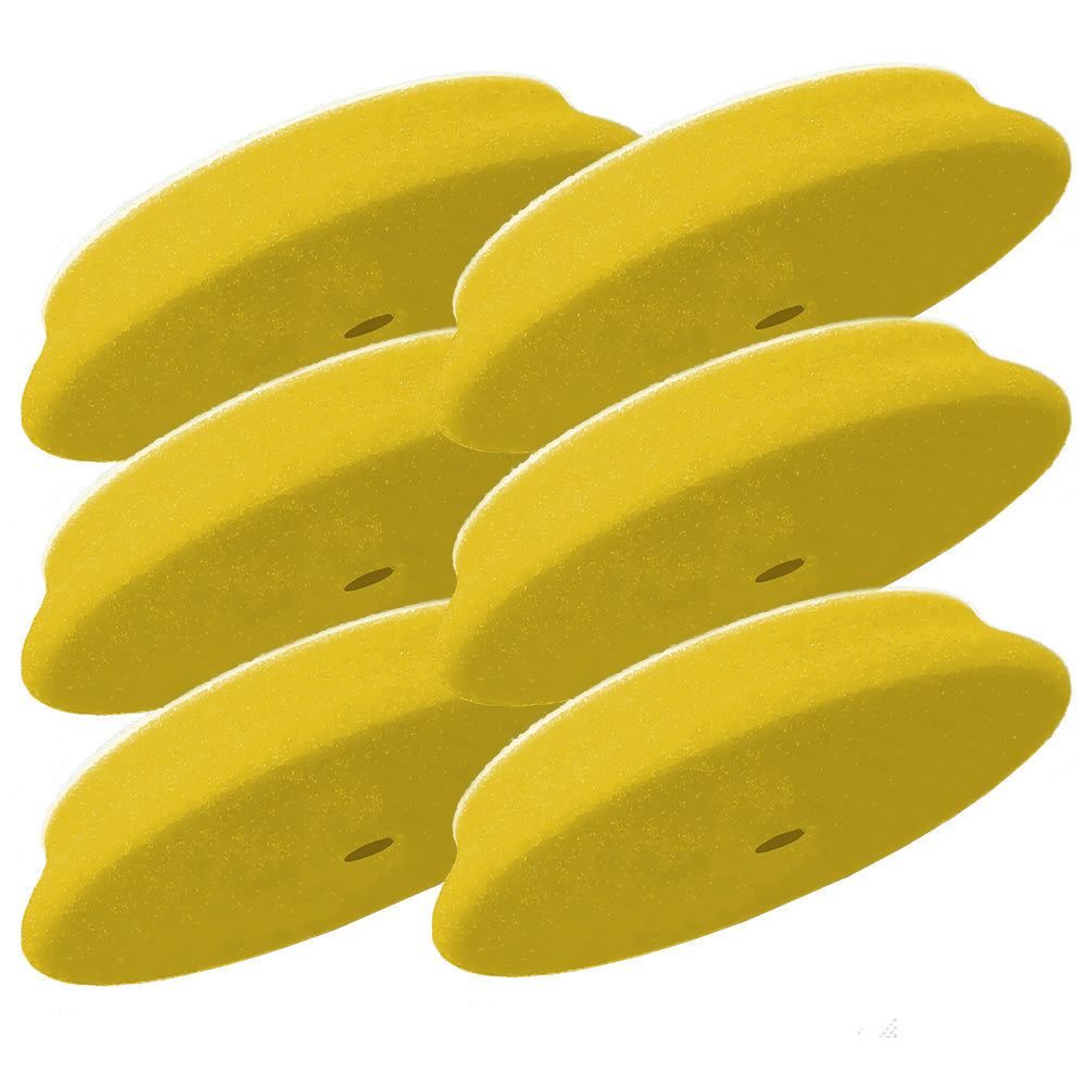RUPES D-A Fine Finishing Foam Pad 40mm - Yellow *6-Pack [9.DA40M/6] RUPES