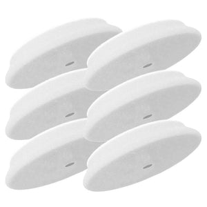RUPES D-A Ultra Fine Polishing Foam Pad 40mm - White *6-Pack [9.DA40S/6] RUPES