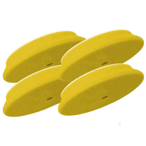 RUPES D-A Fine Finishing Foam Pad 70mm - Yellow *4-Pack [9.DA70M/4] RUPES