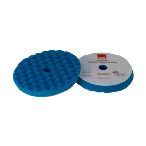 RUPES Velcro Waffle Coarse Polishing Foam Pad f/Rotary Polishers 180mm - Blue [9.WF180H] RUPES