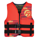 Full Throttle Youth Rapid-Dry Life Jacket - Red [142100-100-002-26] Full Throttle