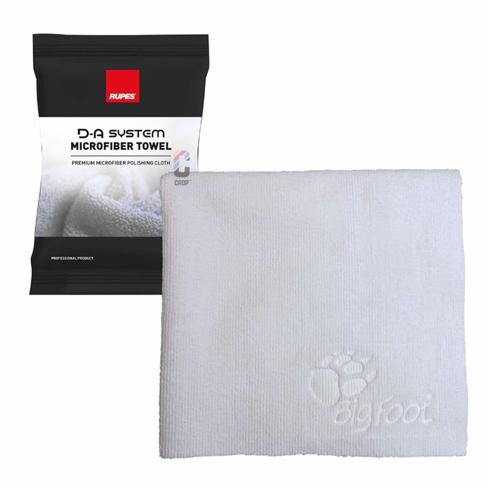 RUPES D-A System Microfiber Towel 16x16 - White [9.BF9070] RUPES