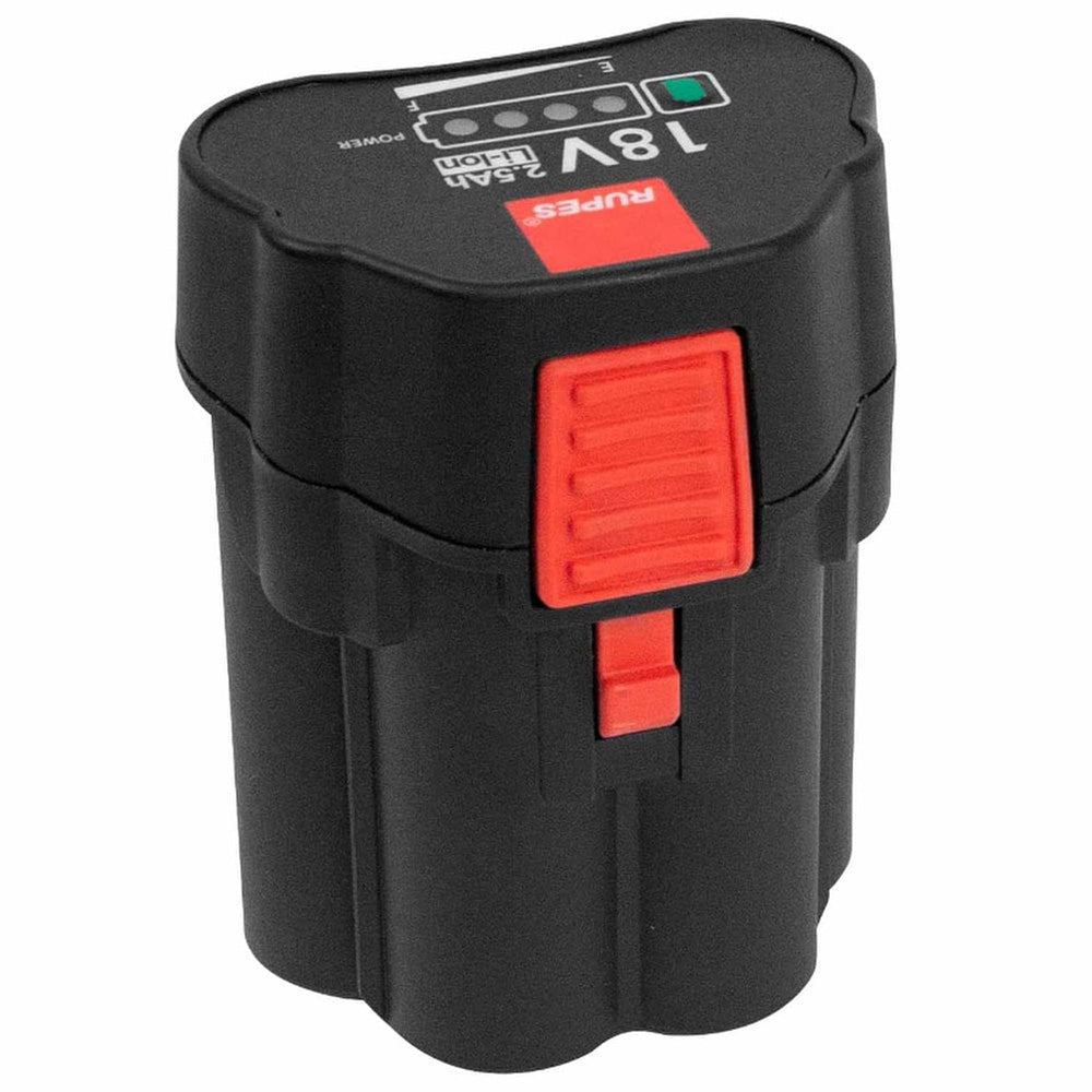 RUPES HLR75 Mini Rechargeable Power Pack - 18V, 2.5AH [9HB180LT] RUPES