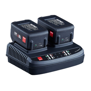 RUPES Dual Battery Charger f/iBrid HLR15  HLR21 Batteries w/LED Indicators [9HC185LT] RUPES