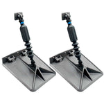 Lectrotab SX 9.5 x 10 Smart Tabs 16-18' Boats w/60lb Actuators - 60-150HP - Gunmetal Grey [SXG9510-60] Lectrotab
