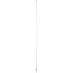 Scout 8' QuickFit White VHF Antenna w/5M Cable + FME Quick 6 Foam Filled 6db Solid Brass  Copper Element [PF AN NVHF00040T] Scout