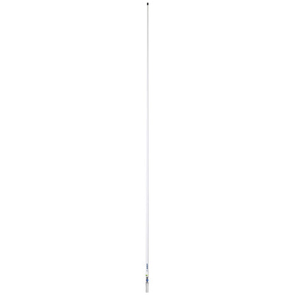 Scout 8' QuickFit White VHF Antenna w/5M Cable + FME Quick 6 Foam Filled 6db Solid Brass  Copper Element [PF AN NVHF00040T] Scout