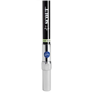 Scout 8' QuickFit Black VHF Antenna w/5M Cable + FME Quick 6 Foam Filled 6db Solid Brass  Copper Element [PF AN NVHF00042T] Scout