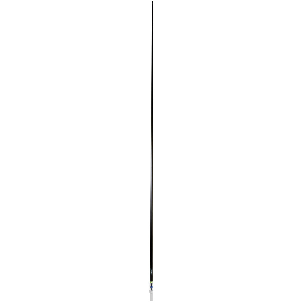 Scout 8' QuickFit Black VHF Antenna w/5M Cable + FME Quick 6 Foam Filled 6db Solid Brass  Copper Element [PF AN NVHF00042T] Scout