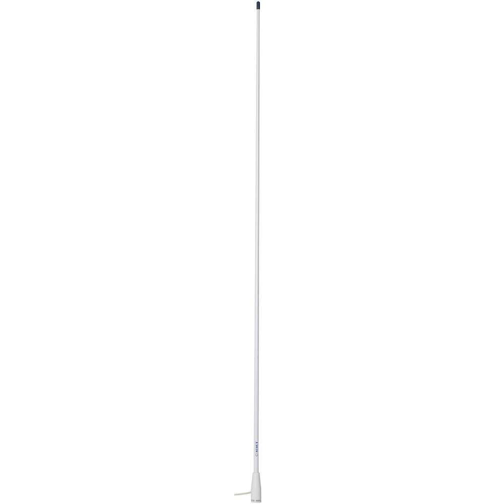 Scout 5' White VHF Antenna 3dB Nylon Ferrule w/5M RG-58 Coax KS-22 [PF AN NVHF00002T] Scout