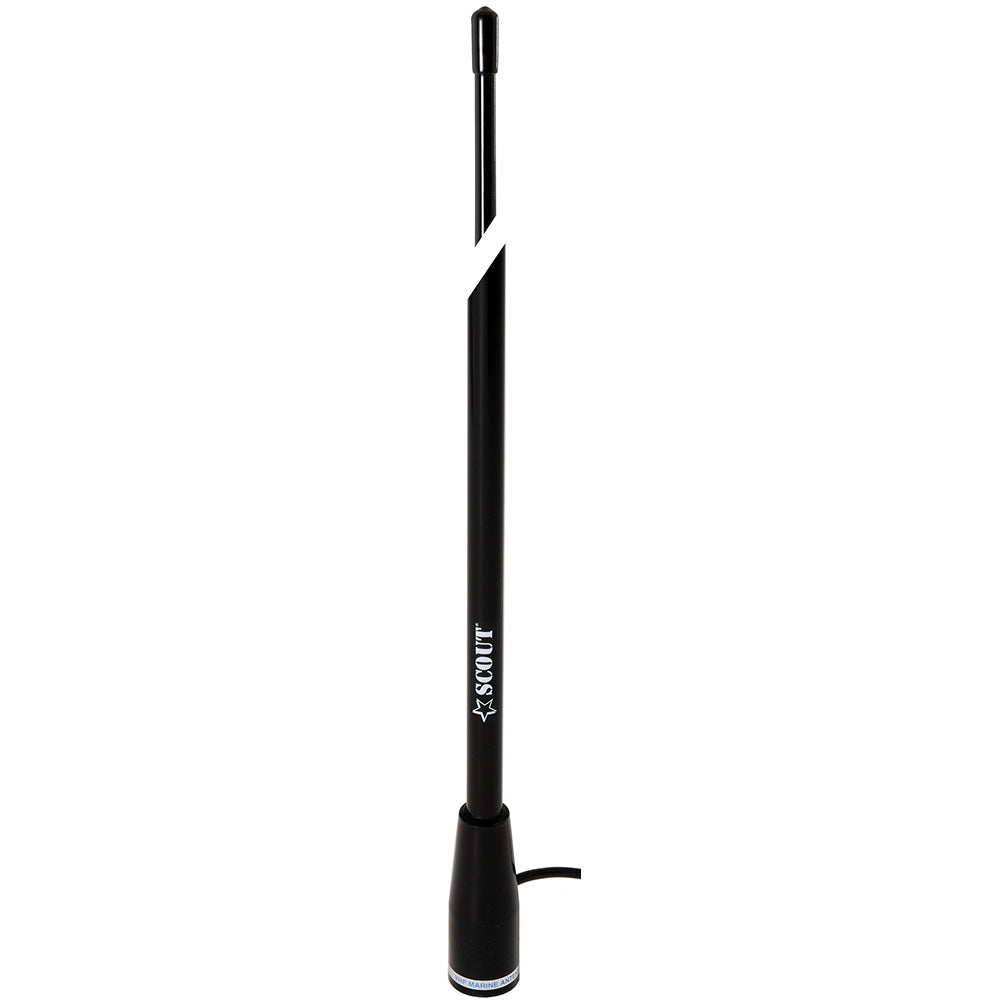 Scout 5' Black VHF Antenna 3dB Nylon Ferrule w/5M RG-58 Coax KS-22 [PF AN NVHF00004T] Scout