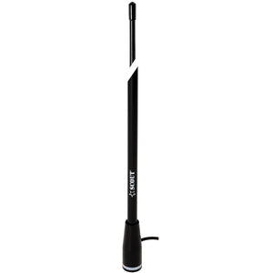 Scout 5' Black VHF Antenna 3dB Nylon Ferrule w/5M RG-58 Coax KS-22 [PF AN NVHF00004T] Scout