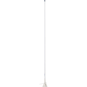 Scout 5' White VHF Antenna 3dB Lift  Lay Mount w/5M RG-58 [PF AN NVHF00005] Scout