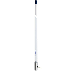 Scout 8' White VHF Antenna 6dB Stainless Steel Ferrule w/5M RG-58 Coax Includes PL-259 KS-42 [PF AN NVHF00007T] Scout