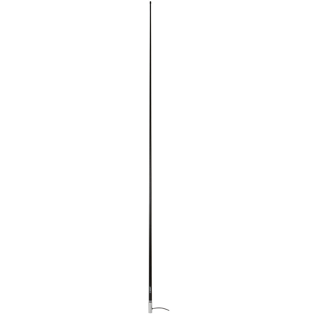 Scout 8' Black VHF Antenna 6dB Stainless Steel Ferrule w/5M RG-58 Coax Includes PL-259 KS-42 [PF AN NVHF00009T] Scout