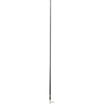 Scout 8' Black VHF Antenna 6dB Heavy Stainless Steel Ferrule w/6M RG-8x Includes PL-259 Heavy Duty Offshore Antenna KS-43 [PF AN NVHF00021T] Scout