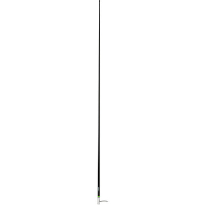 Scout 8' Black VHF Antenna 6dB Heavy Stainless Steel Ferrule w/6M RG-8x Includes PL-259 Heavy Duty Offshore Antenna KS-43 [PF AN NVHF00021T] Scout