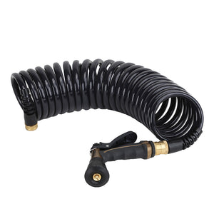 HoseCoil Commercial Pilot PRO 20' Hose Kit w/Boat Bumper Metal Body Nozzle [CPP2501K] HoseCoil