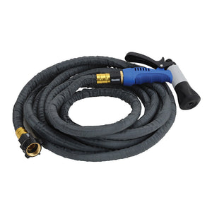 HoseCoil 20' Stainless Steel PRO Hose Kit w/Boat Bumper Plastic Body Nozzle [SSP20K] HoseCoil