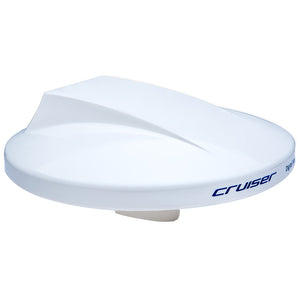 Scout Cruiser 10" White TV Antenna Omnidirectional w/20M, 75 ohms, Cable [PF AN NTV001] Scout