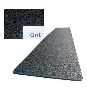 Gator Guards GatorSkinz Non-Skid Step Pad - Grey Grit - 16" x 4" [GSSTEPLGY-GRIT-DP] Gator Guards