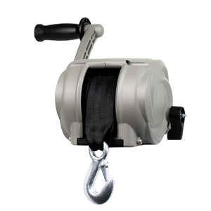 Powerwinch Premier Series Winch 2000lb, 8", Crank Arm - Saltwater Silver [21300-W-2000-8-S-R] Powerwinch