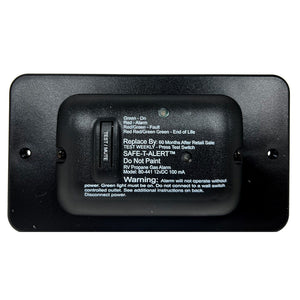 Safe-T-Alert 80 Series Black Propane Gas Alarm - 12V [80-441-BL-TR] Safe-T-Alert