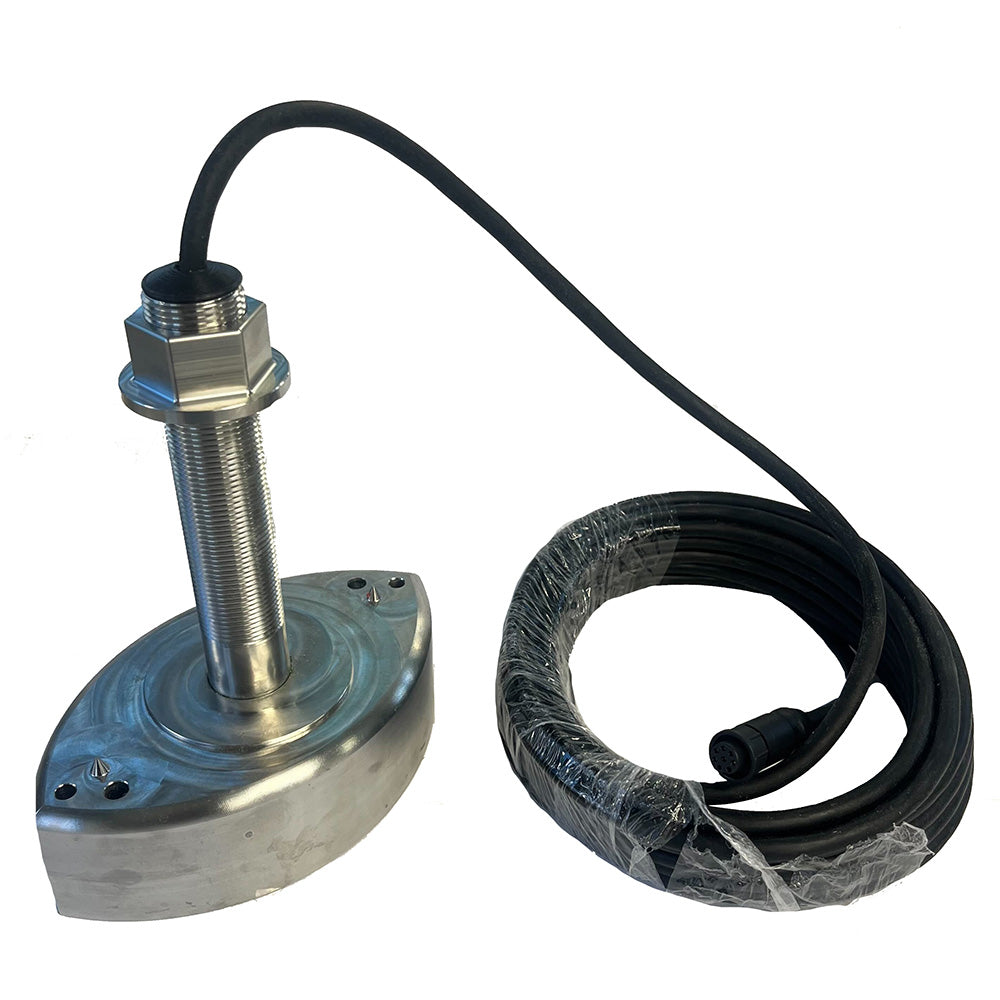 Echonautics ST180D 1kW Thru-Hull Stainless Steel Transducer - 50/200kHz [ST180D1KWCW] Echonautics