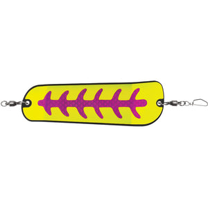 Luhr-Jensen Money Roll Flasher - 8-1/4" - Nuclear Carbon Glow [5860-008-1758] Luhr-Jensen
