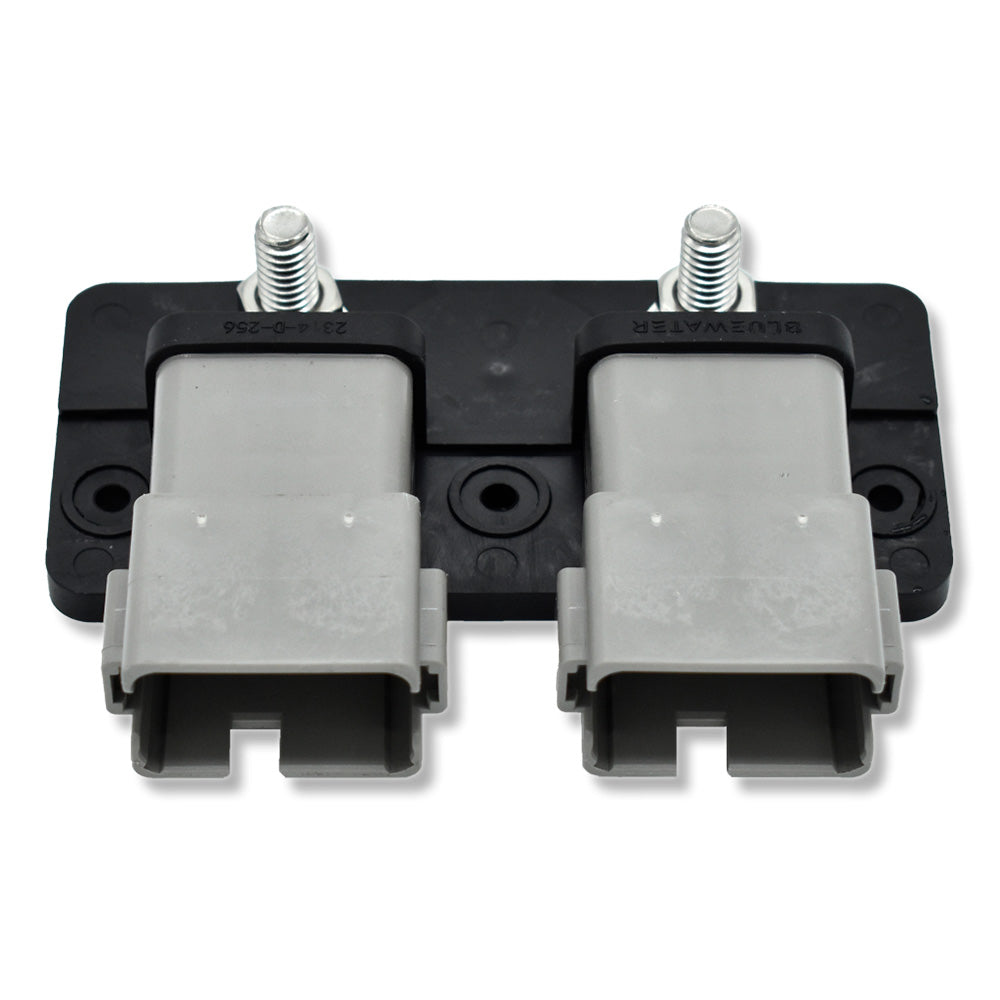 Bluewater Dual 12 Position Male Sealed Deutsch Connector Busbar - 5/16" Stud [2314-D-256] Bluewater