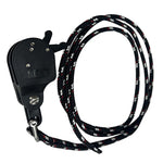 Double Halyard Line Lock w/Rope  Shackle [CA-0157-2S] Rupp Marine