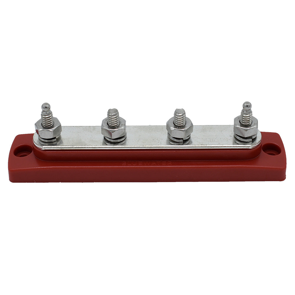 Bluewater Common Stud Busbar 4 Gang - Red [312303-B-025] Bluewater