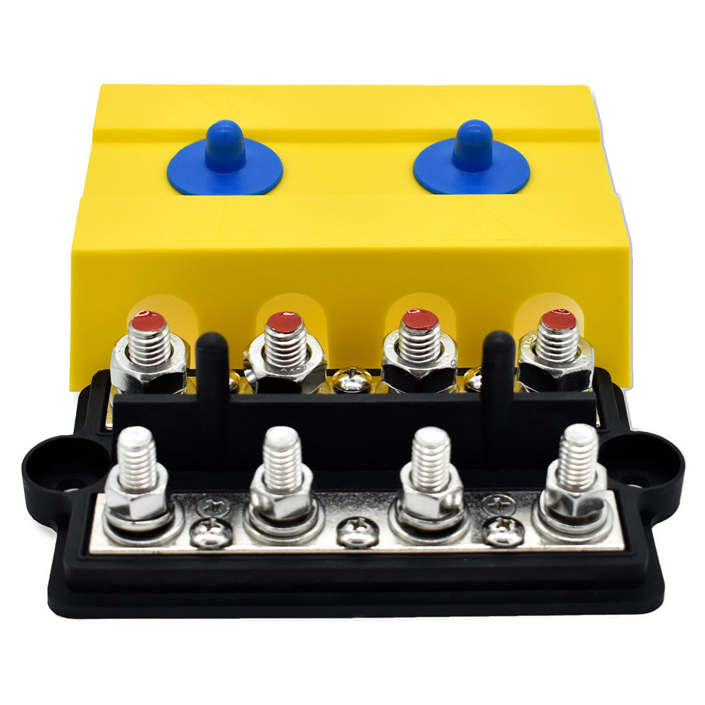 Bluewater Dual 4 Gang Busbar [313856-B-023] Bluewater