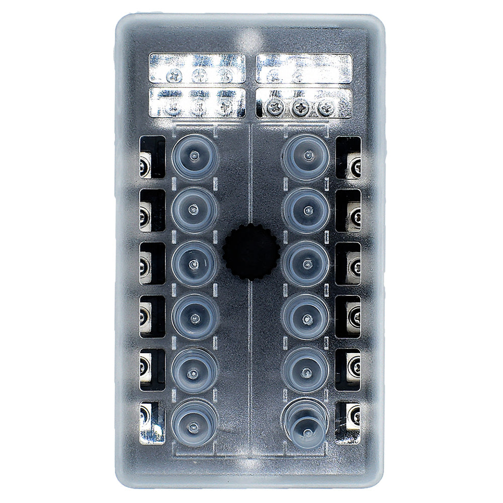 Bluewater 12 Position Beaker Block w/Cover [3200-2001-012] Bluewater